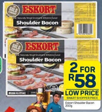 Pick n Pay Eskort Shoulder Bacon 200g offer