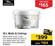 Builders Warehouse Fired earth walls & ceilings-10l offer