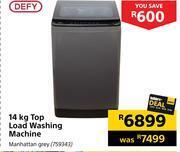 Builders Warehouse Defy 14kg top load washing machine offer
