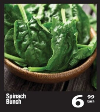 Oxford Freshmarket Spinach Bunch offer