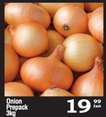 Oxford Freshmarket Onion Prepack 3kg offer