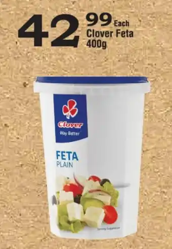 Oxford Freshmarket Clover Feta 400g offer