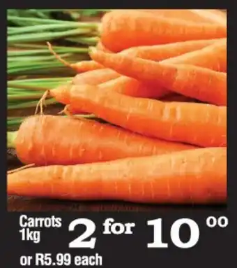 Oxford Freshmarket Carrots 1kg offer