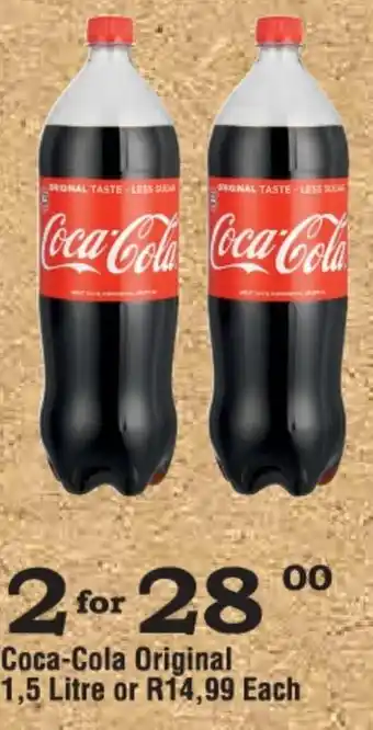 Oxford Freshmarket Coca-Cola Original 1,5L offer