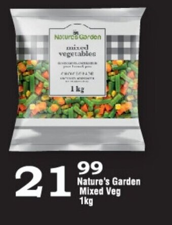 Oxford Freshmarket Nature's Garden Mixed Veg 1kg offer