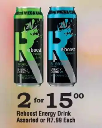 Oxford Freshmarket Reboost energy Drink Assorted offer