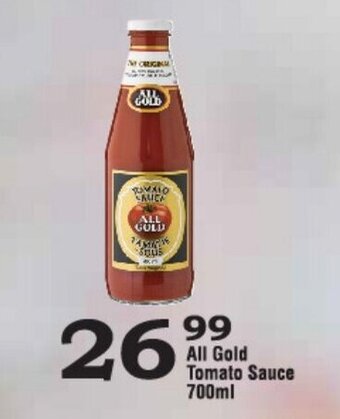 Oxford Freshmarket All Gold Tomato Sauce 700ml offer