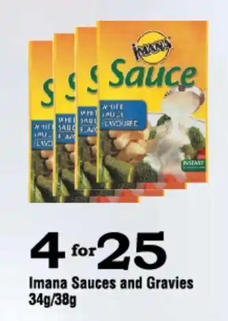 Oxford Freshmarket Imana Sauces and Gravies 34g/38g offer