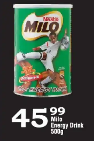 Oxford Freshmarket Milo Energy Drink 500g offer