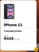 Apple iphone 11-2gb and 25 min offer at MTN