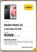 Xiaomi redmi note 12-on 2gb & 25 min