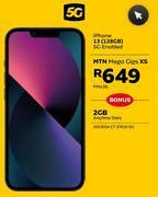 MTN Apple iphone 13 128gb 5g enabled-on mtn mega gigs xs offer