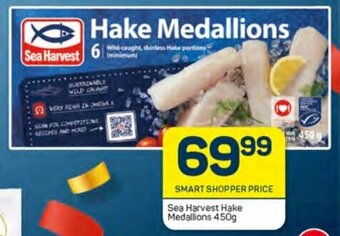 Pick n Pay Sea Harvest Hake Medallions 450g offer