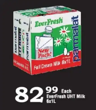 Oxford Freshmarket Everfrsh UHT Milk 6x1L offer