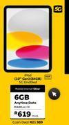 MTN Apple ipad 10th gen 64gb 5g enabled offer