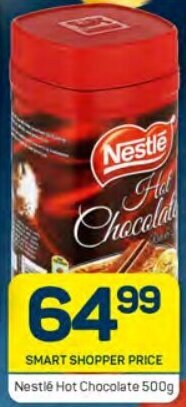 Pick n Pay Nestlé Hot Chocolate 500g offer