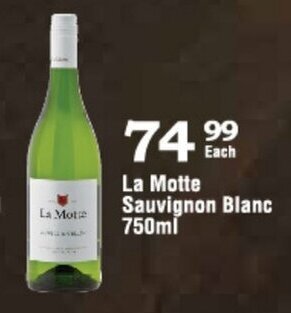Oxford Freshmarket La Motte Sauvignon Blanc 750ml offer