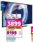 Game Telefunken 50 fhd led tv offer