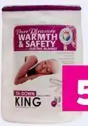 Game Pure pleasure 3/4 non-fitted electric blanket 609703 offer