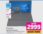 Game Proline intel celeron laptop offer