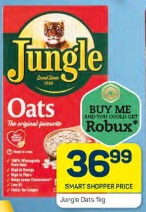 Pick n Pay Jungle Oats 1kg offer