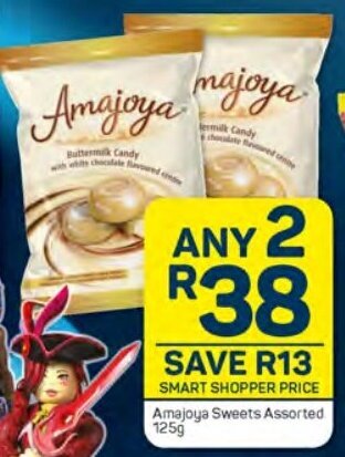 Pick n Pay Amajoya Sweets Assorted 125g offer