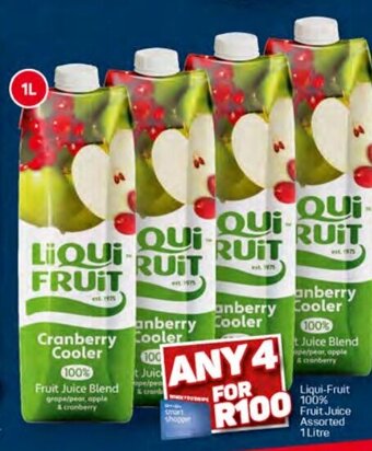 Pick n Pay Liqui-Fruit 100% Fruit Juice Assorted 1 Litre offer
