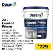 Builders Warehouse Duram cement primer-20l offer