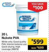 Builders Warehouse Berger master nukote pva-20l offer
