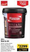 Builders Warehouse Plascon wall & all-20l offer