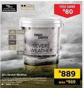 Builders Warehouse Fired earth severe weather-20l offer