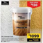Builders Warehouse Fired earth granular coat-20l offer