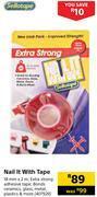 Builders Warehouse Sellotape nail it with tape offer