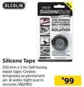 Builders Warehouse Alcolin silicone tape-250mm x 3m offer