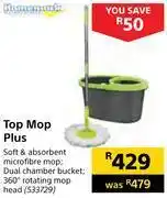 Builders Warehouse Top mop plus offer