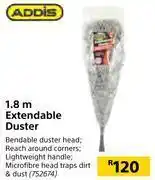 Builders Warehouse Addis 1.8m extendable duster offer
