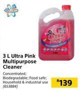 Builders Warehouse Ultra pink multipurpose cleaner-3ltr offer