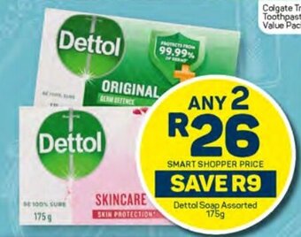 Pick n Pay Dettol Soap Assorted 175g offer