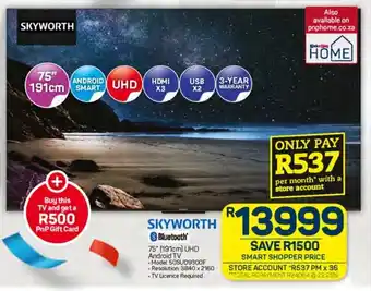 Pick n Pay SKYWORTH Bluetooth offer