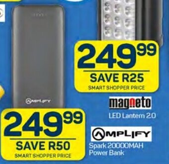 Pick n Pay AMPLIFY Spark 20000MAH Power Bank offer