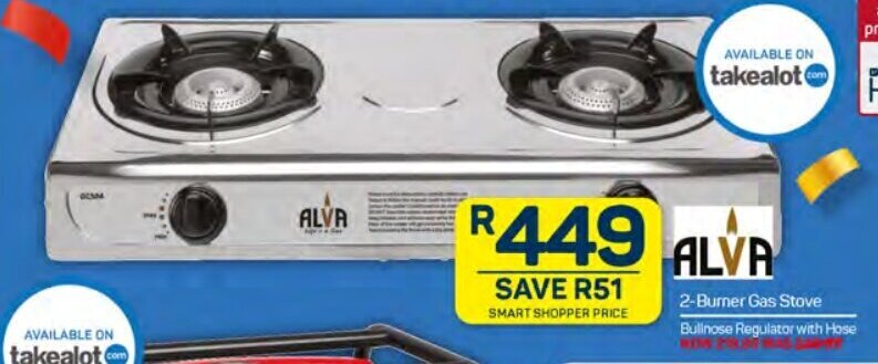 2 plate gas 2025 stove pick n pay