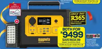 Pick n Pay magneto Portable Station 600W offer