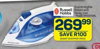 Pick n Pay Russell Hobbs Supremeglide Steam and Spray Iron offer