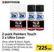Builders Warehouse Rust oleum 2 pack painters touch 2 x ultra cover-per pack offer