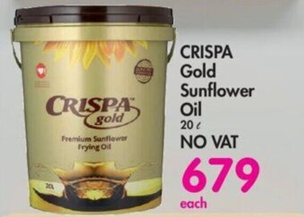 Makro CRISPA Gold Sunflower Oil offer