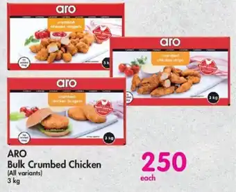 Makro ARO Bulk Crumbed Chicken (All variants) 3 kg offer