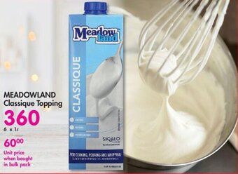 Makro MEADOWLAND Classique Topping offer