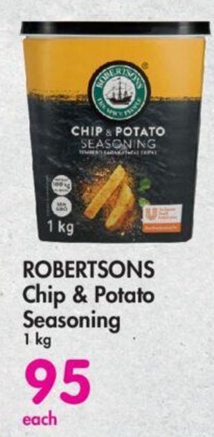 Makro ROBERTSONS Chip & Potato Seasoning 1 kg offer