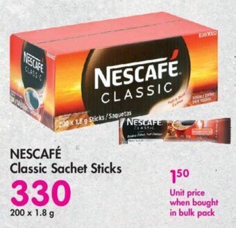 Makro NESCAFÉ Classic Sachet Sticks offer