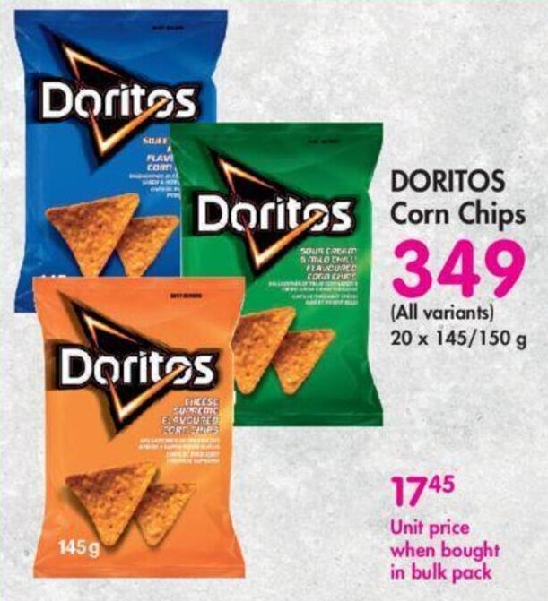 Doritos Corn Chips offer at Makro